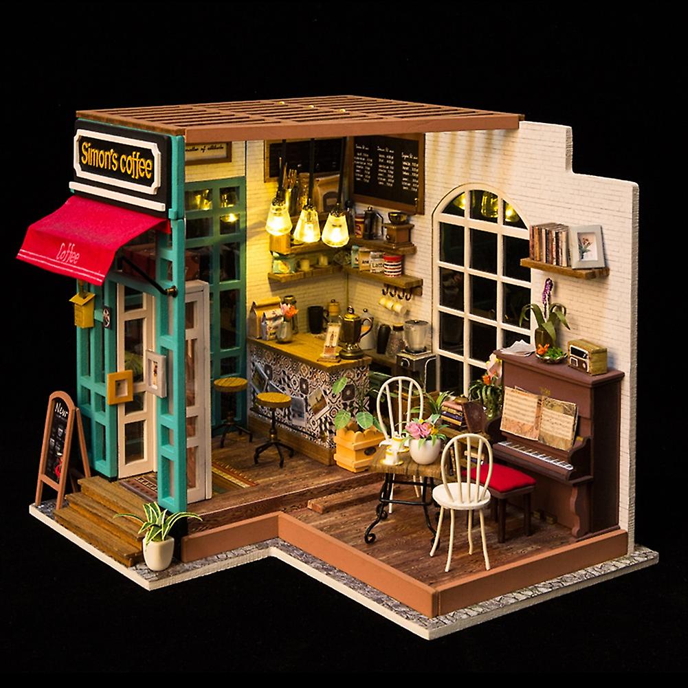 Diy Doll House Cute Dollhouse Miniature Handmade House Kit Perfect Diy Gift