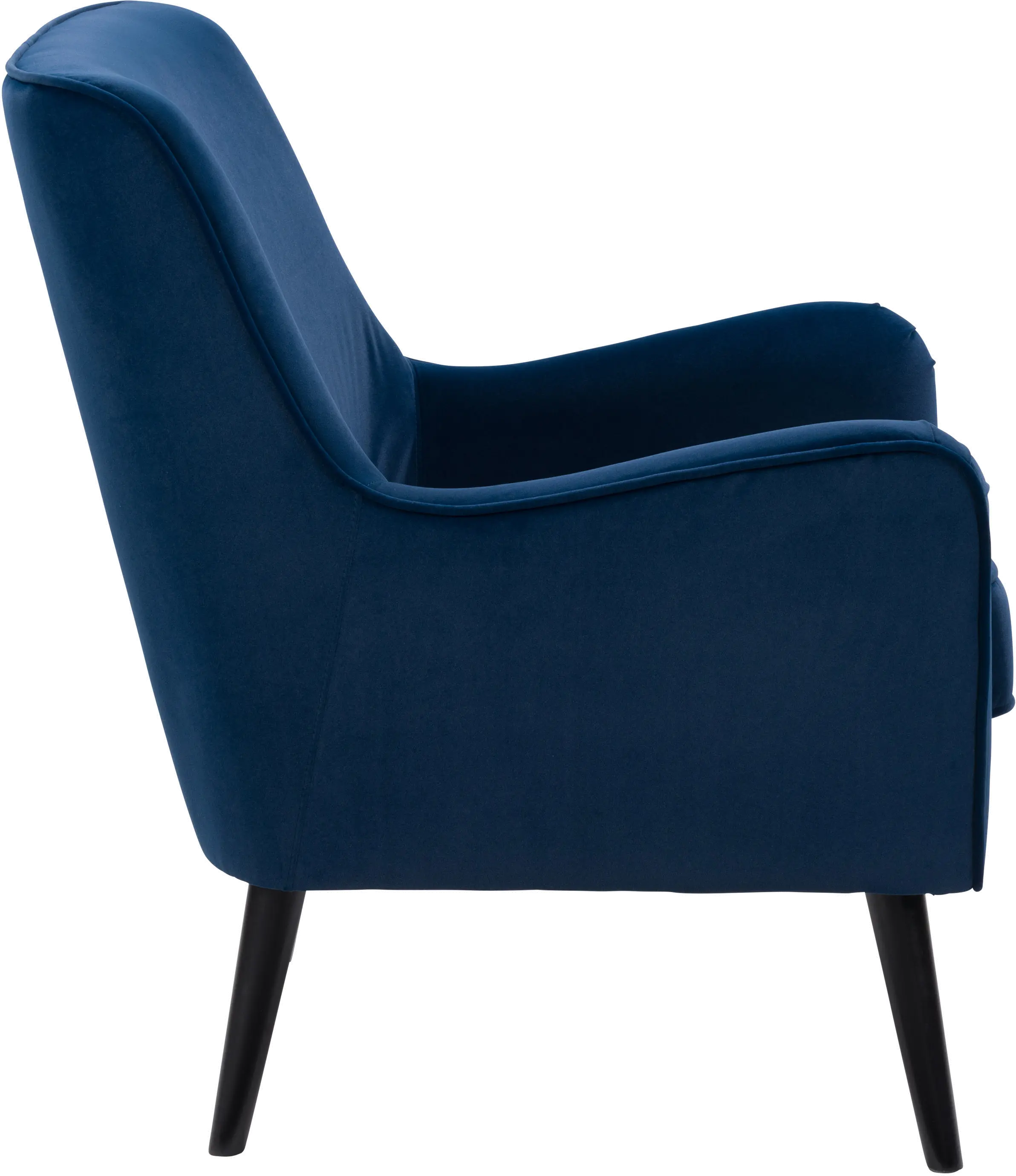 Elwood Blue Modern Accent Chair