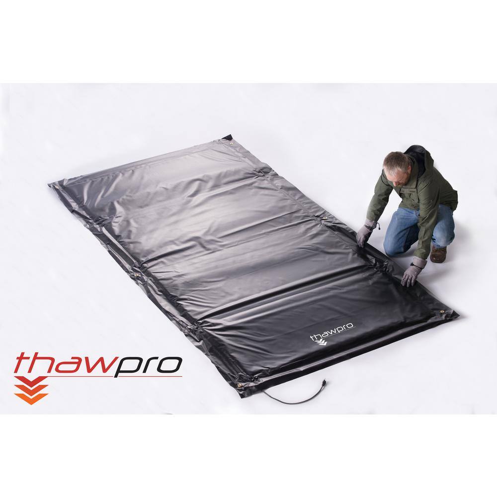 POWERBLANKET THAW PRO 5 ft. x 9 ft. Heated Ground Thawing Blanket - Rugged Industrial Pro Model THAW-0509