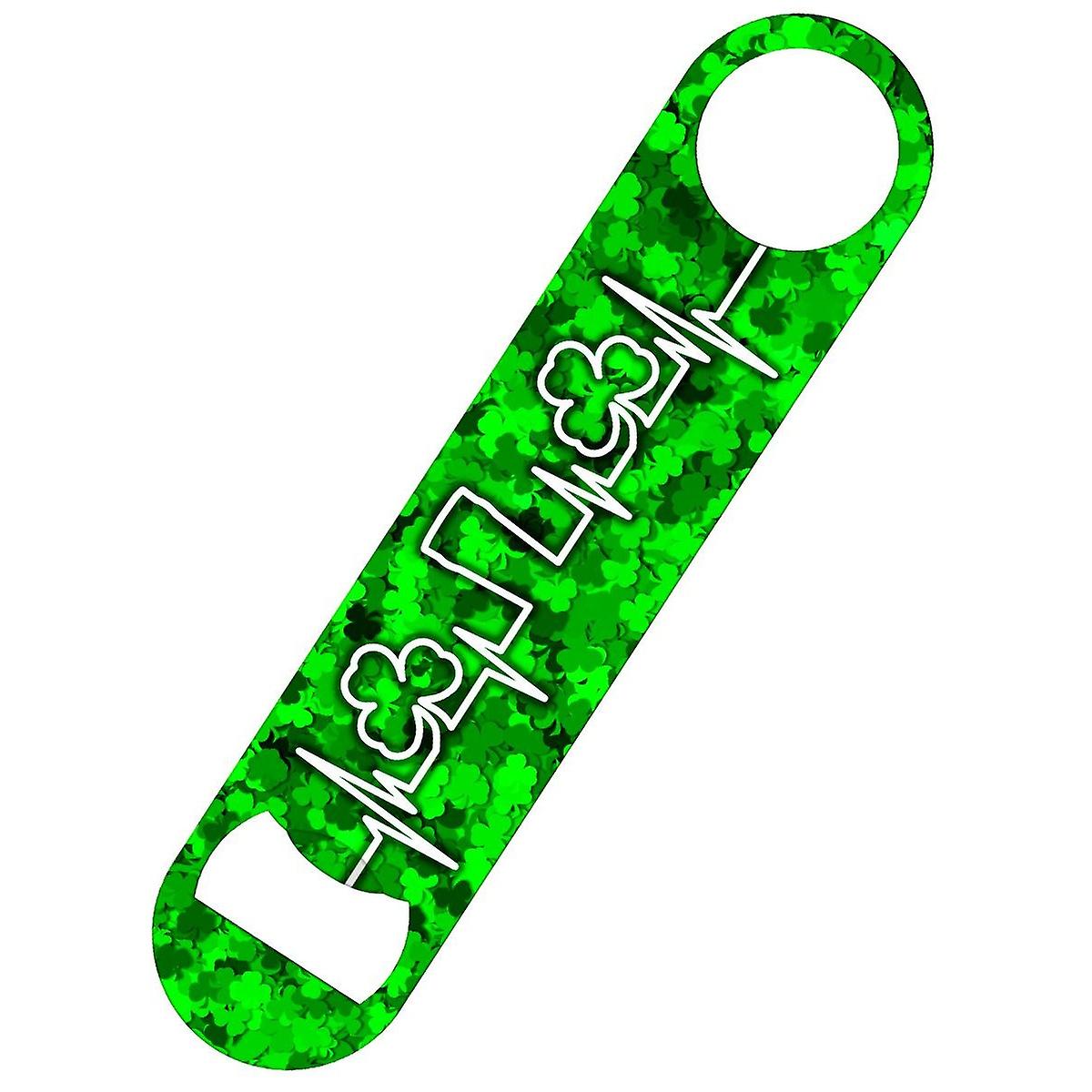 Grindstore Irish Heartbeat St Patricks Day Bottle Opener