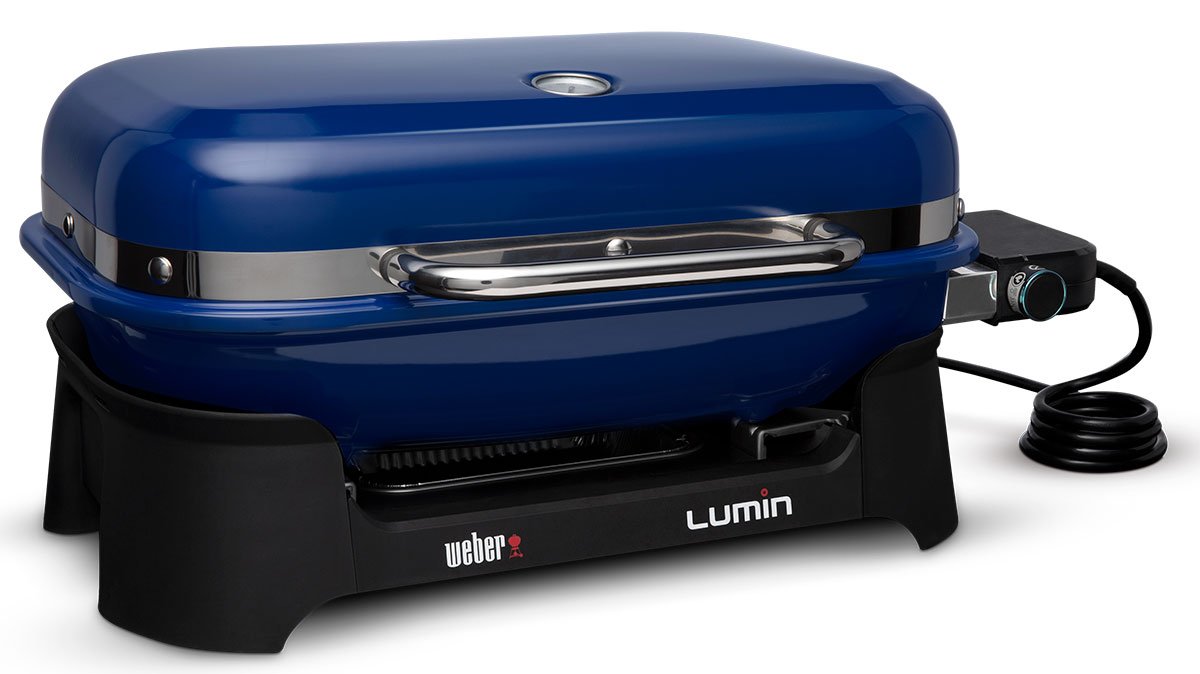 Weber Lumin Deep Ocean Blue Electric Grill