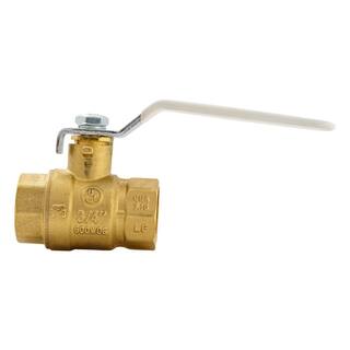 Streamline 34 in. Brass FPT Full Port Packing Gland Ball Valve 117-824H