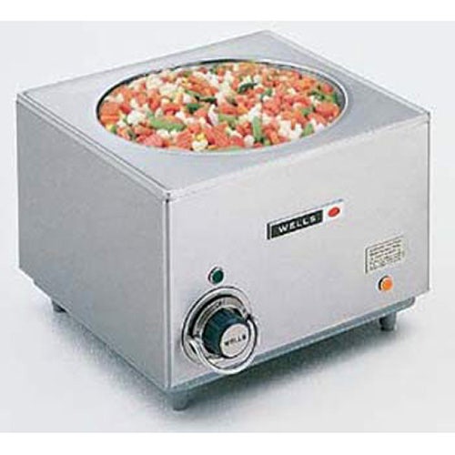 Wells HW-10 Food Warmer - Cook n Hold， Round， 11 Qt.， 208/240V