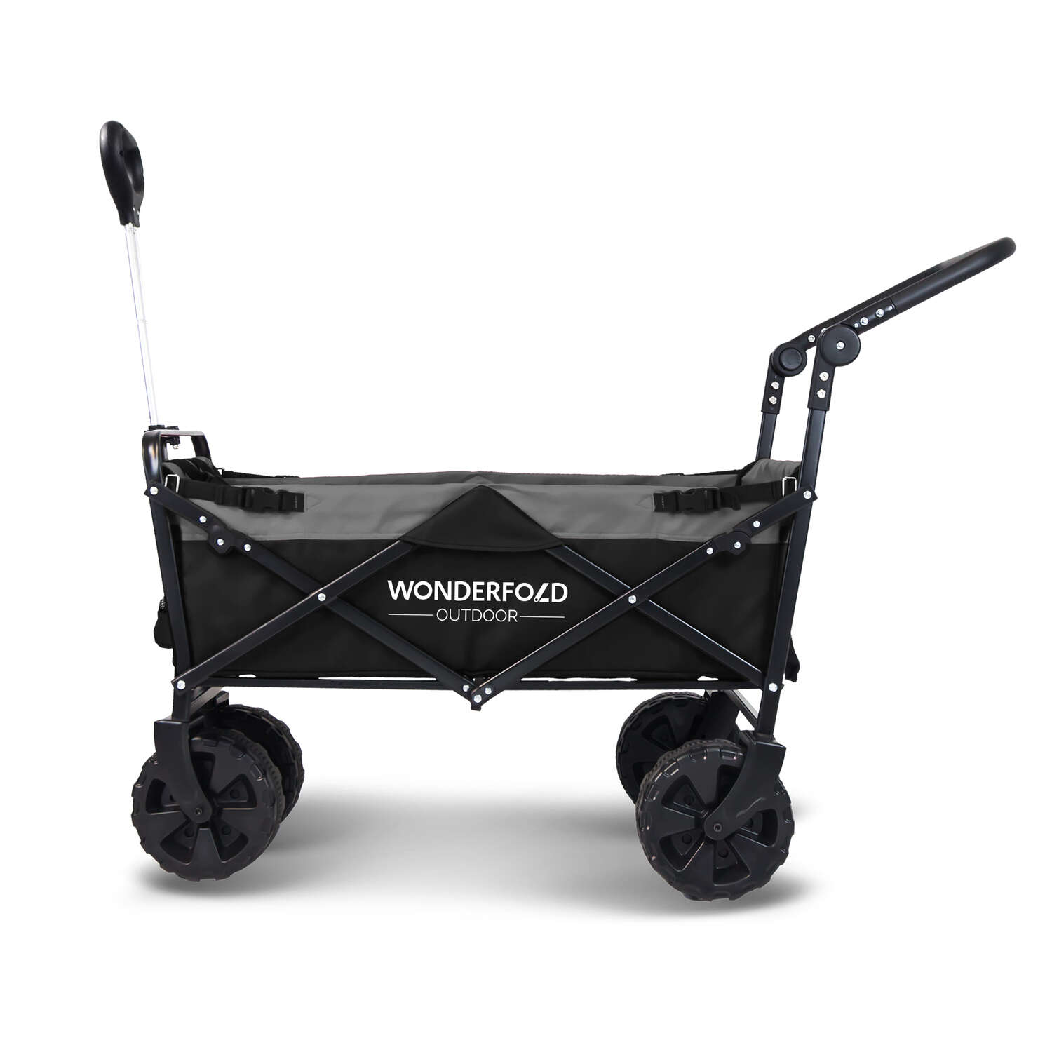 WonderFold Outdoor S-Series Polyester Fabric Folding Utility Wagon 160 lb. cap.