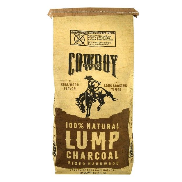 Cowboy 8 8lb Hardwood Lump Charcoal