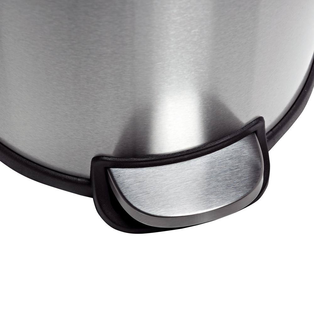 Honey-Can-Do 30 l Round Step Can with Bucket TRS-09074