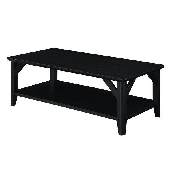 The Gray Barn West Coffee Table with Shelf