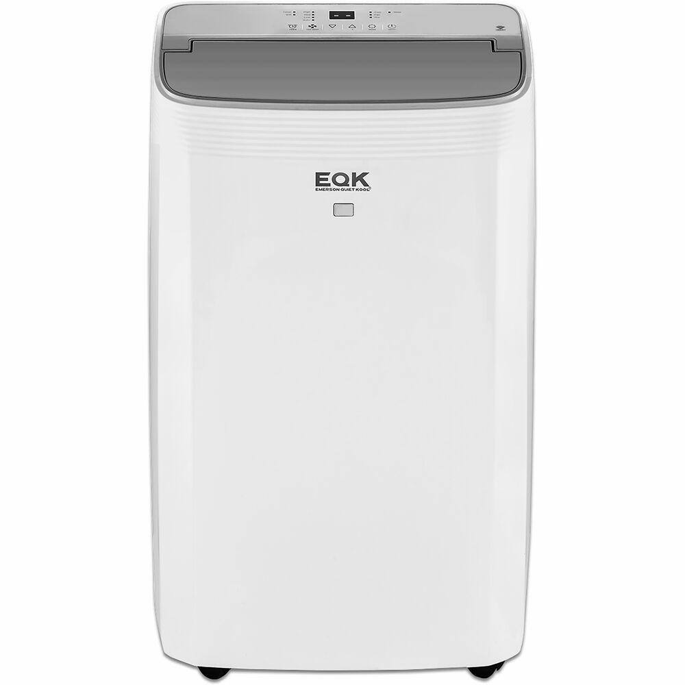 EQK 14000 BTU (10000 BTU DOE) SMART Portable Air Conditioner Dehumidifier  Fan Wifi and Voice Alexa Google 550 Sq.Ft EAPC10RSC1