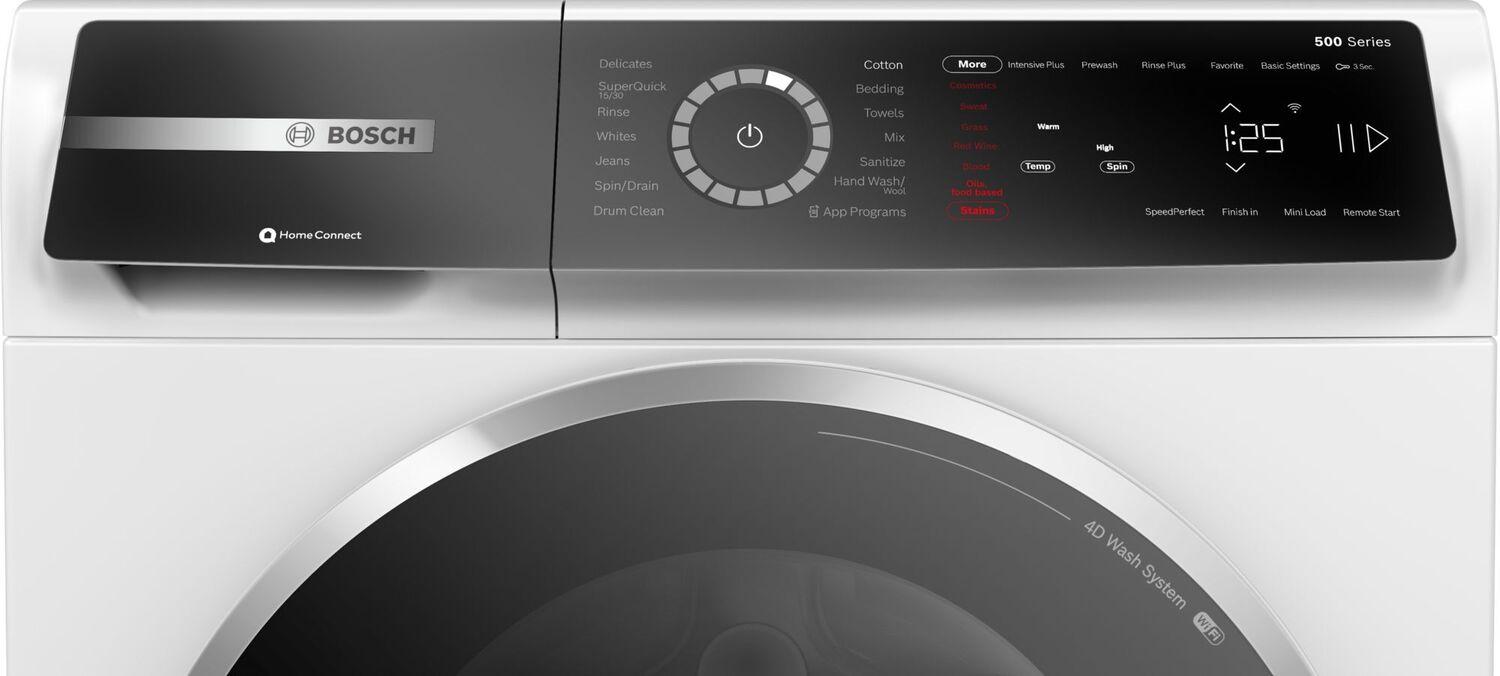 Bosch WGB24600UC 500 Series Compact Washer 1600 Rpm Wgb24600Uc