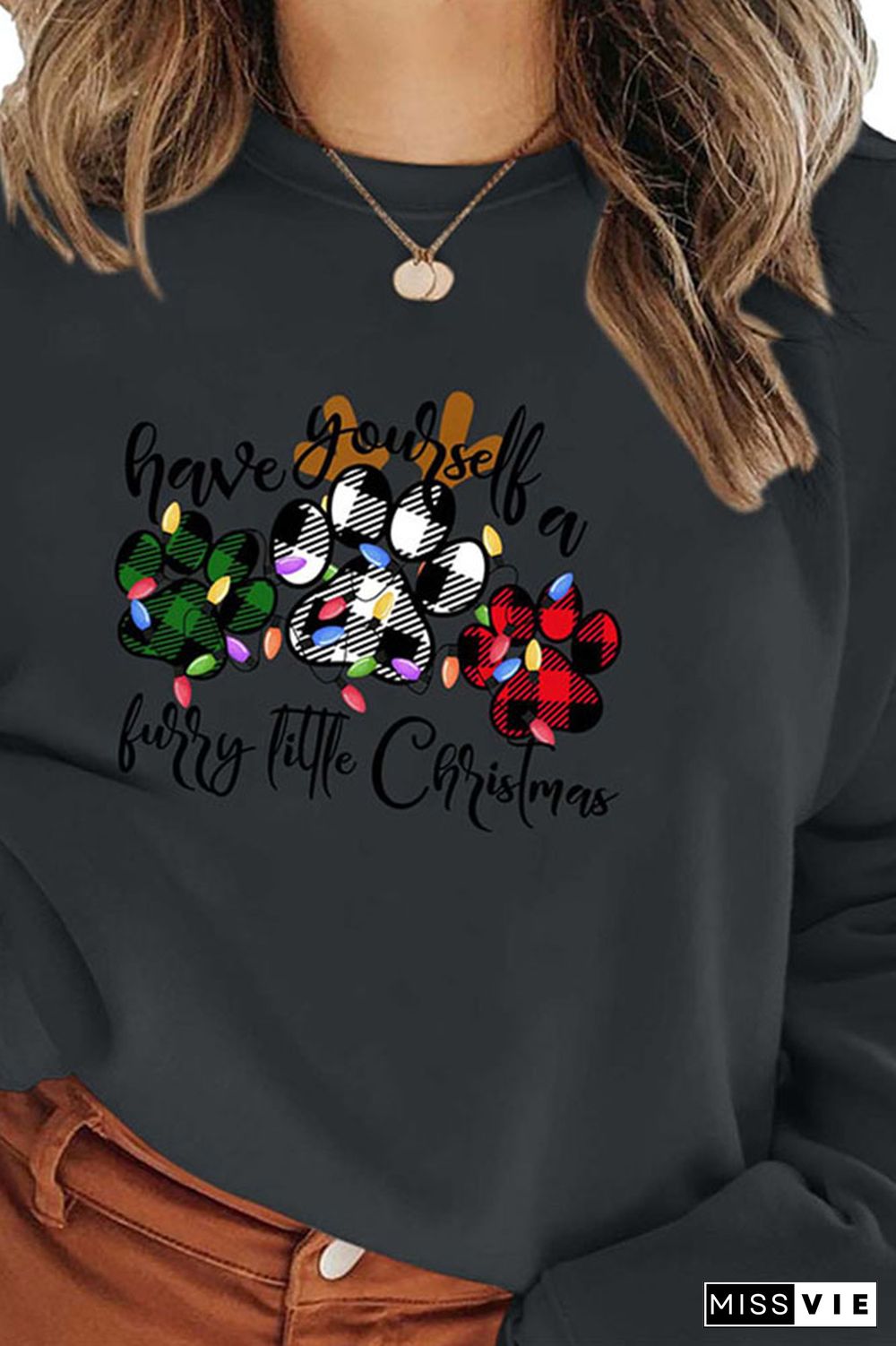 Have Yourself A Merry Little Christmas Classic Crew Sweatshirt Wholesale