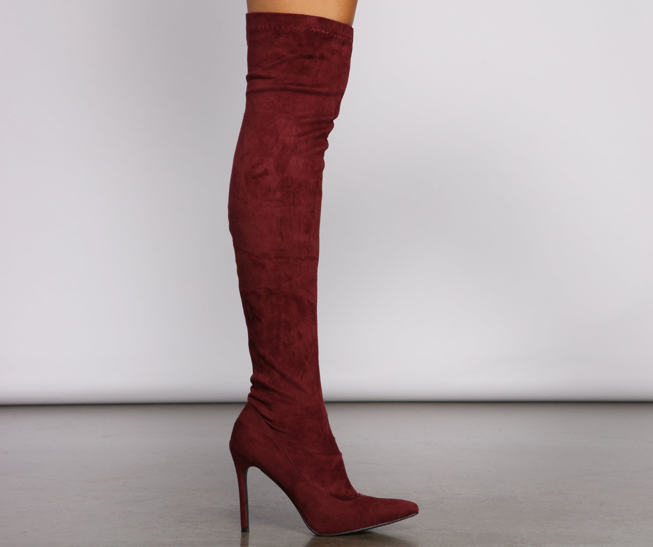 Over The Knee Stiletto Heel Boots