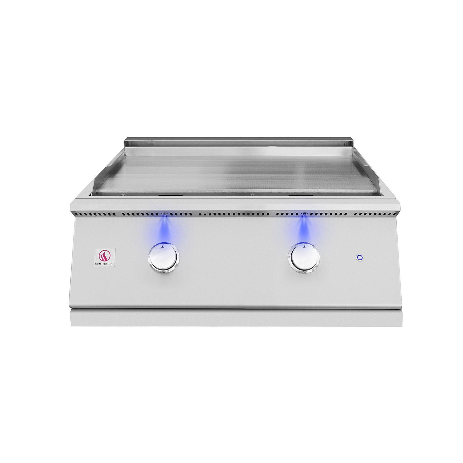 Summerset 30-Inch Built-In Stainless Steel Griddle