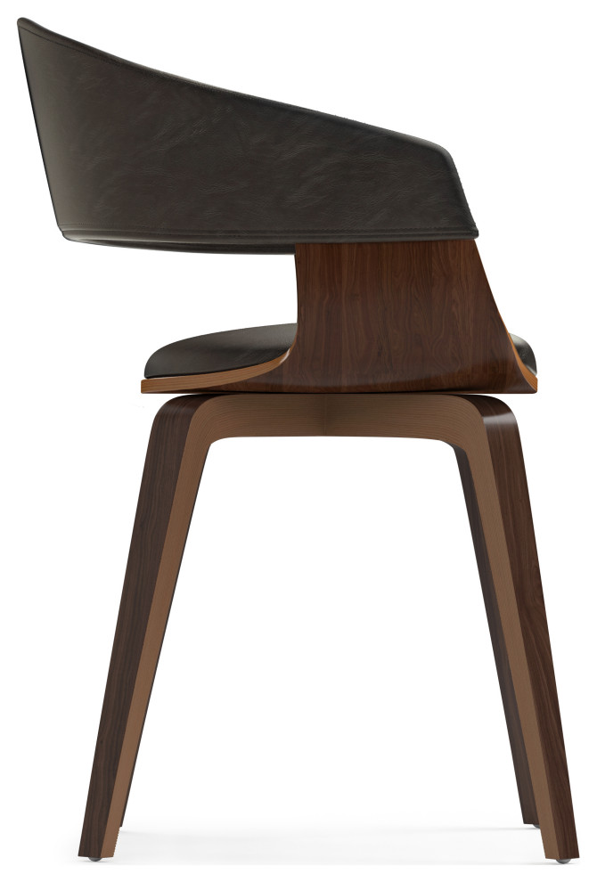 Lowell Bentwood Dining Chair   Midcentury   Dining Chairs   by Simpli Home Ltd.  Houzz