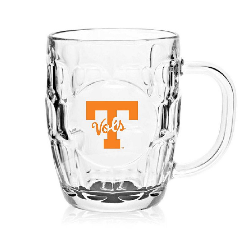 Tennessee Volunteers 20oz. Dimpled Glass Mug