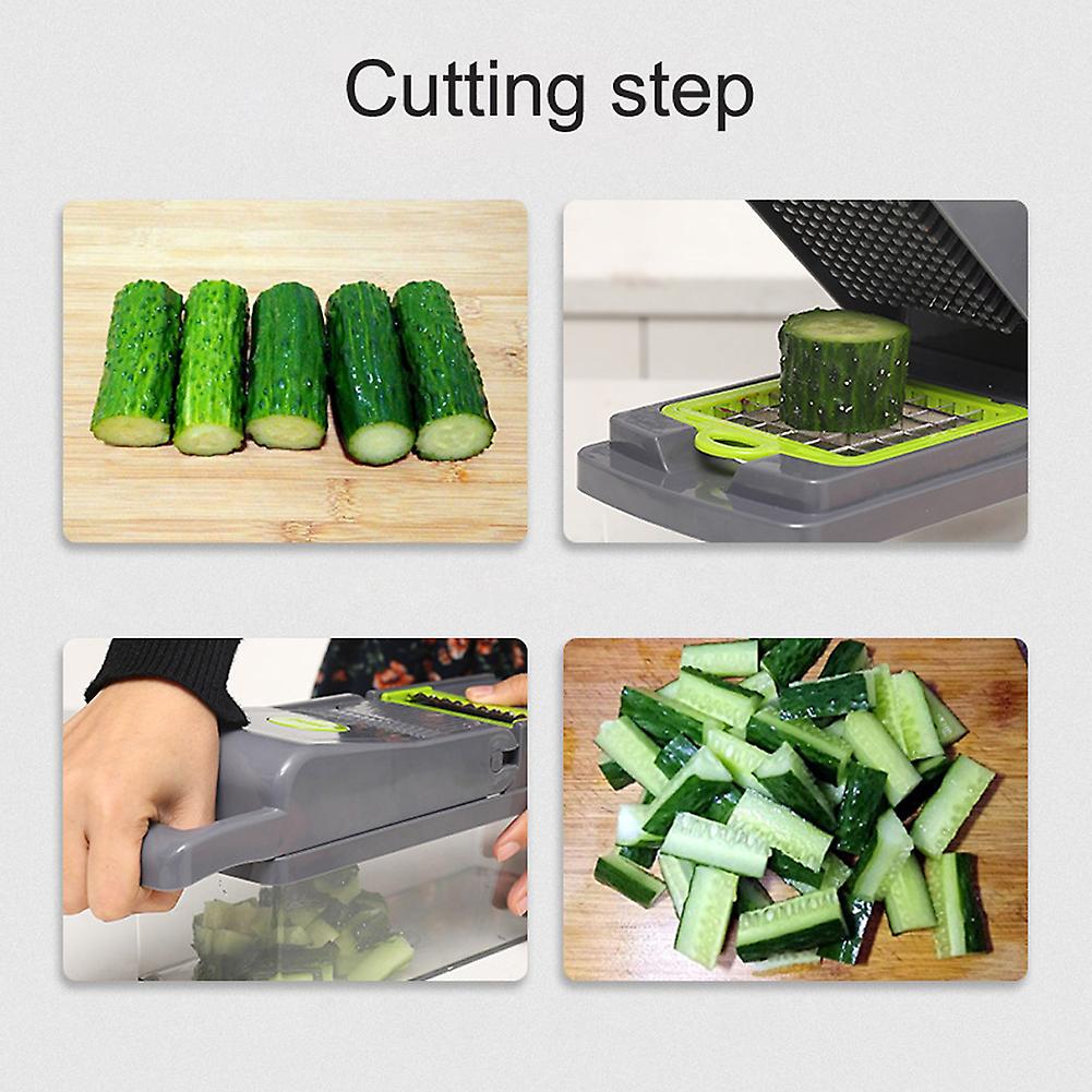 Home Use Vegetable Cutter Fruits Slicer Potato Peeler Carrot Cheese Grater Onion Chopper Multifunctional Kitchen Accessories