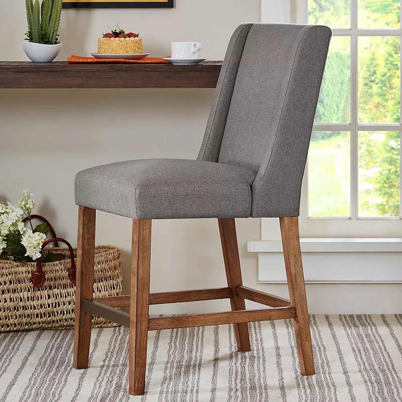 Madison Park Victor Wingback Counter Stool