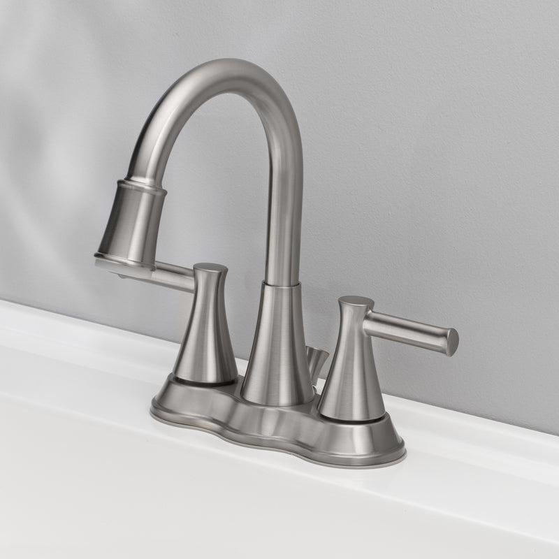 DORIA 2HND LED FAUCET BN