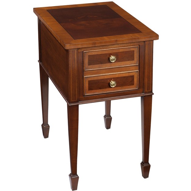 Hekman 22504 Hekman Chairside Table 2 2504 Copley Place