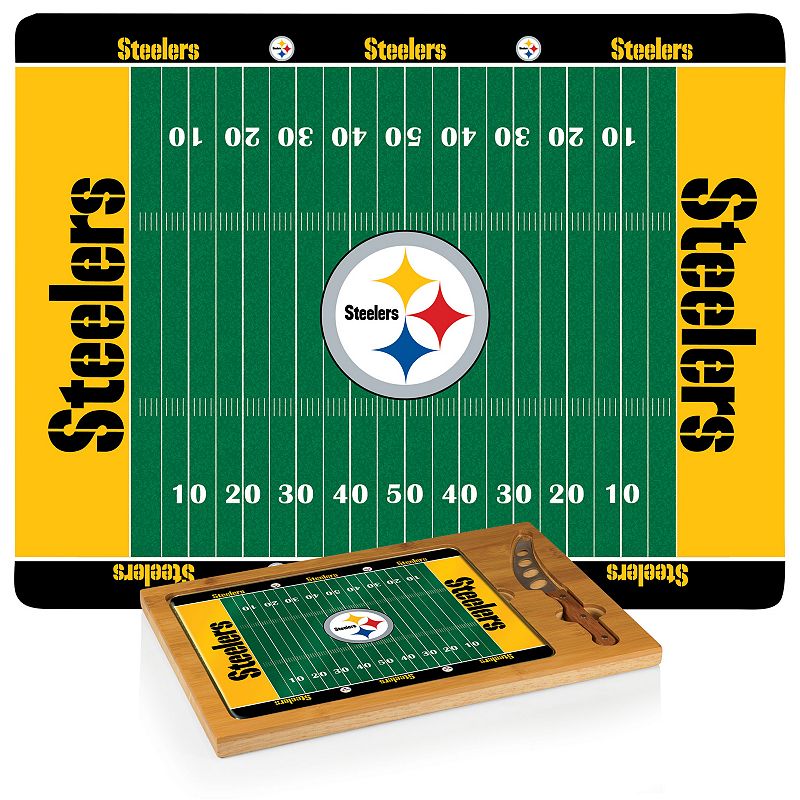 Picnic Time Pittsburgh Steelers Cutting Board Serving Tray