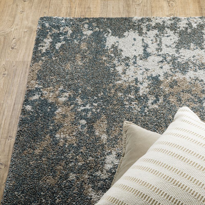 StyleHaven Archer Distressed Abstract Area Rug