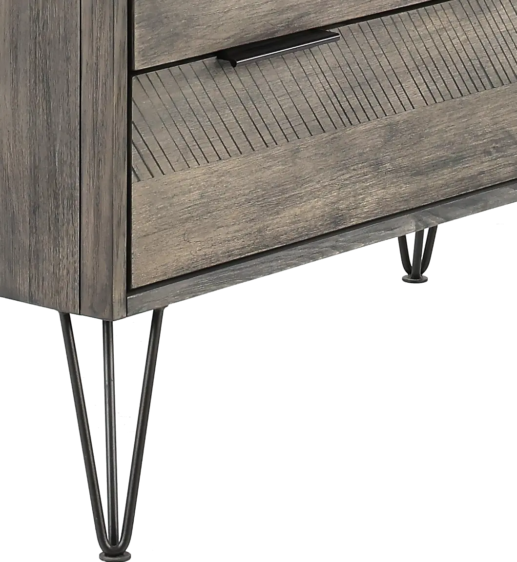 Urbanite Gray Chest of Drawers