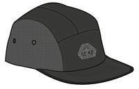 Beyond Organic 5 Panel Cap - Black