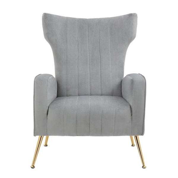 Upholstered Wingback Accent Chair