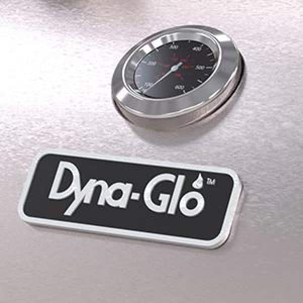 Dyna-Glo Heavy-Duty Extra-Large Dual Chamber Charcoal Grill in Black and Stainless Steel DGN576SNC-D