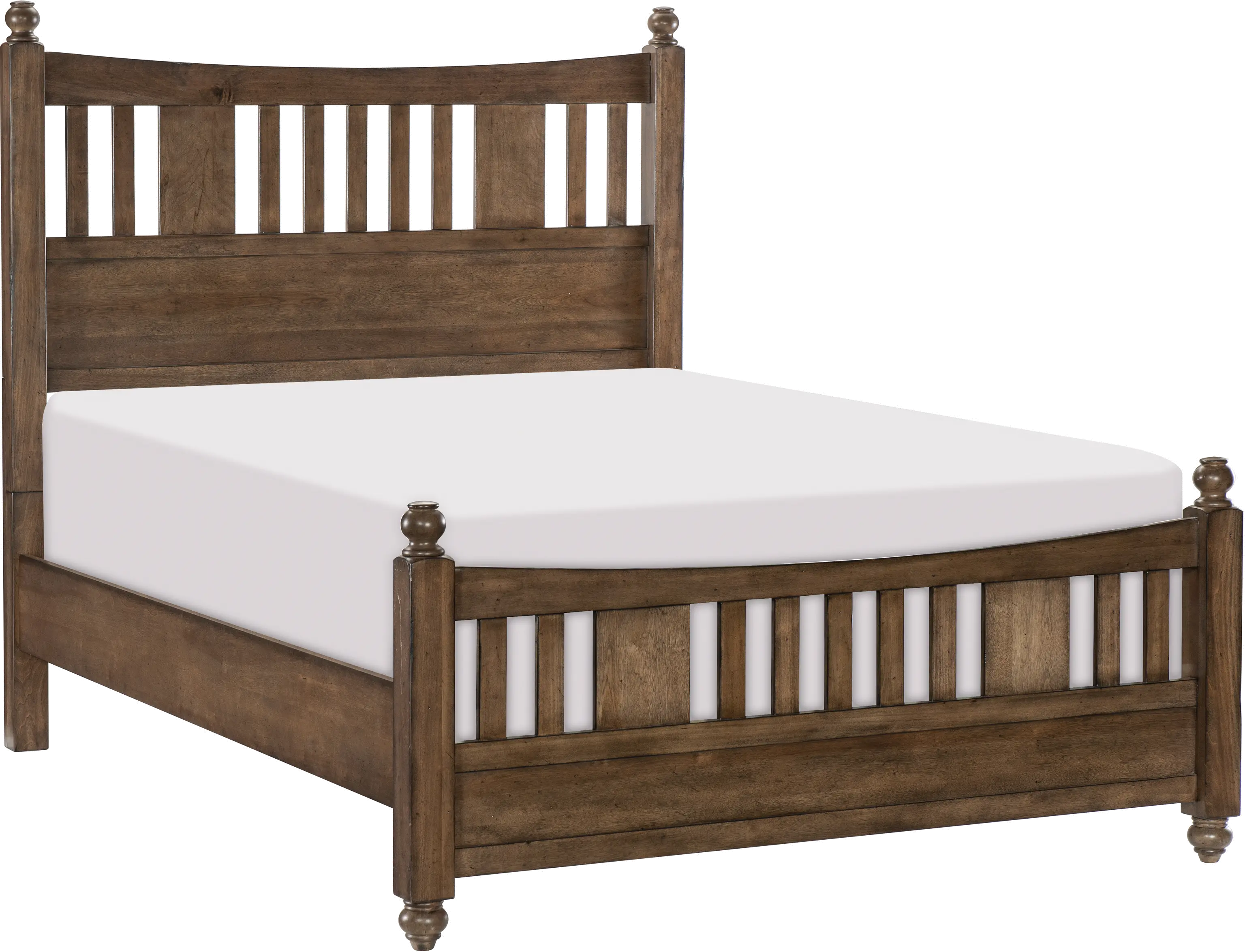 Brendan Pecan Brown Full Size Bed