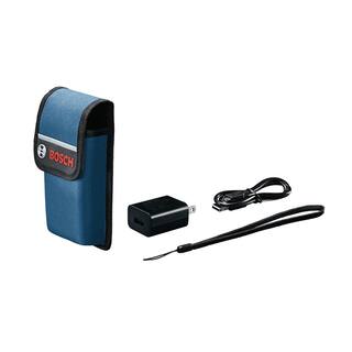 Bosch BLAZE 400 ft. Outdoor Laser Distance Tape Measuring Tool with Bluetooth and Camera Viewfinder GLM400C