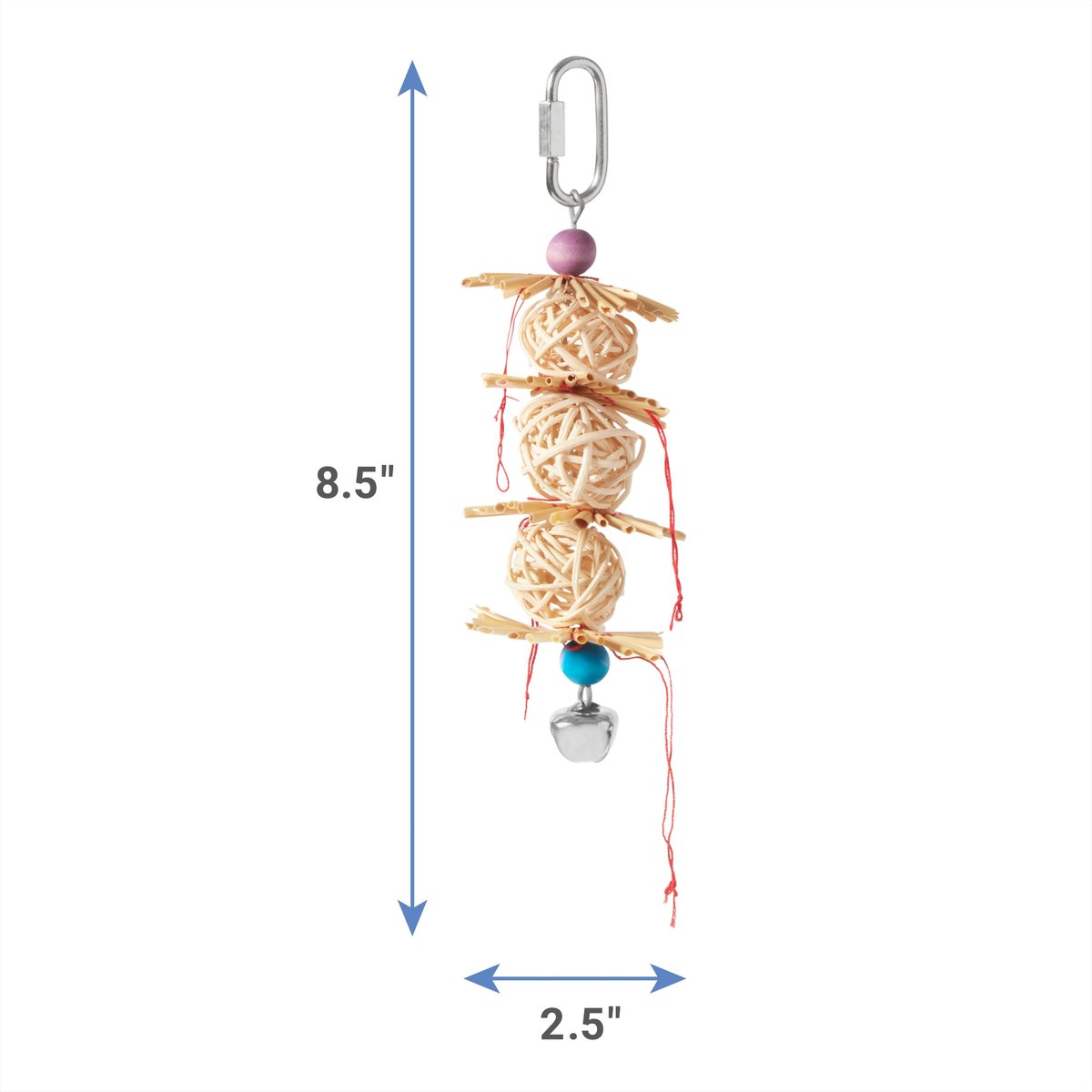 Frisco Straw-Tastic Bird Chew Toy