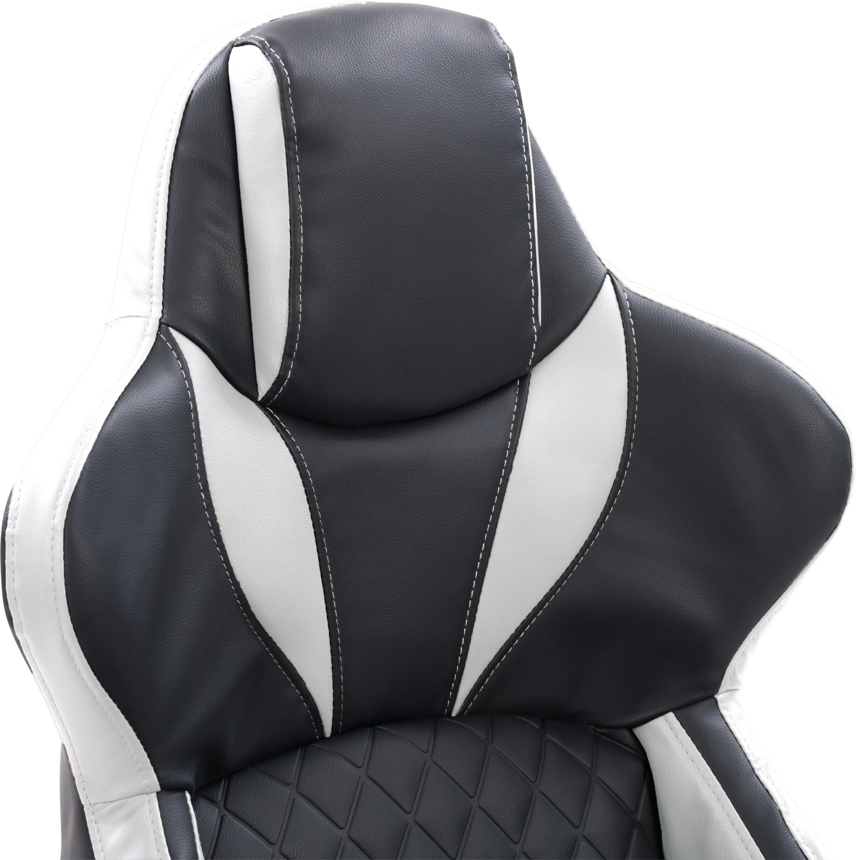 Nightshade Black and White Gaming Chair