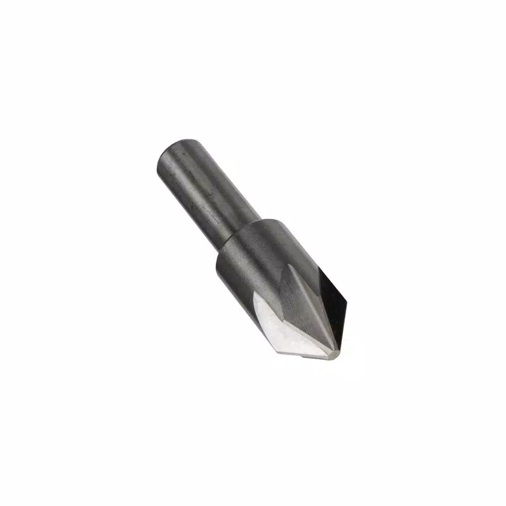 Drill America 1-1/4 in. 100-Degree High Speed Steel Countersink Bit with 6 Flutes and#8211; XDC Depot