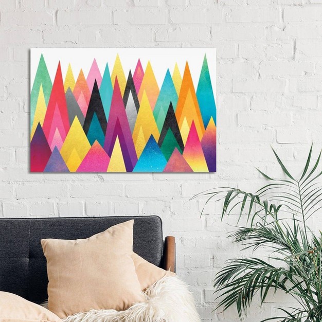 Dreamy Peaks By Elisabeth Fredriksson Unframed Wall Canvas Icanvas