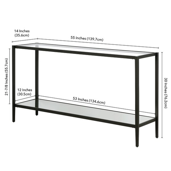 Silver Orchid Galeen Mirrored Accent Table