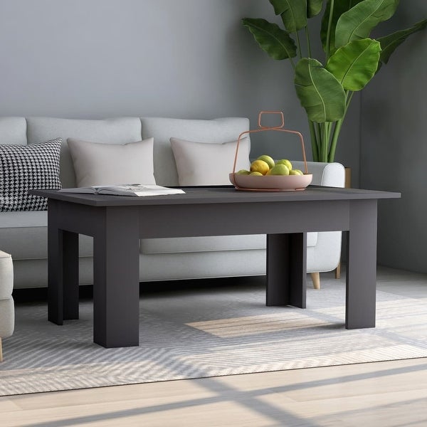 vidaXL Coffee Table Gray 39.4