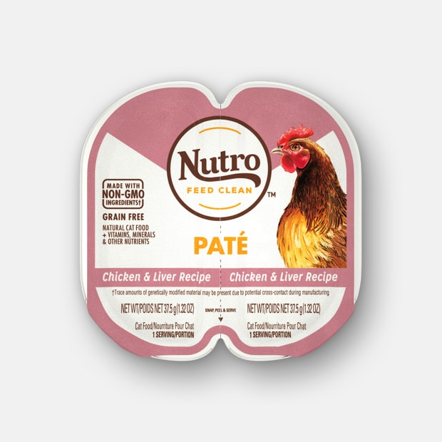 Nutro Perfect Portions Adult Grain Free Chicken  Liver Pate Wet Cat F