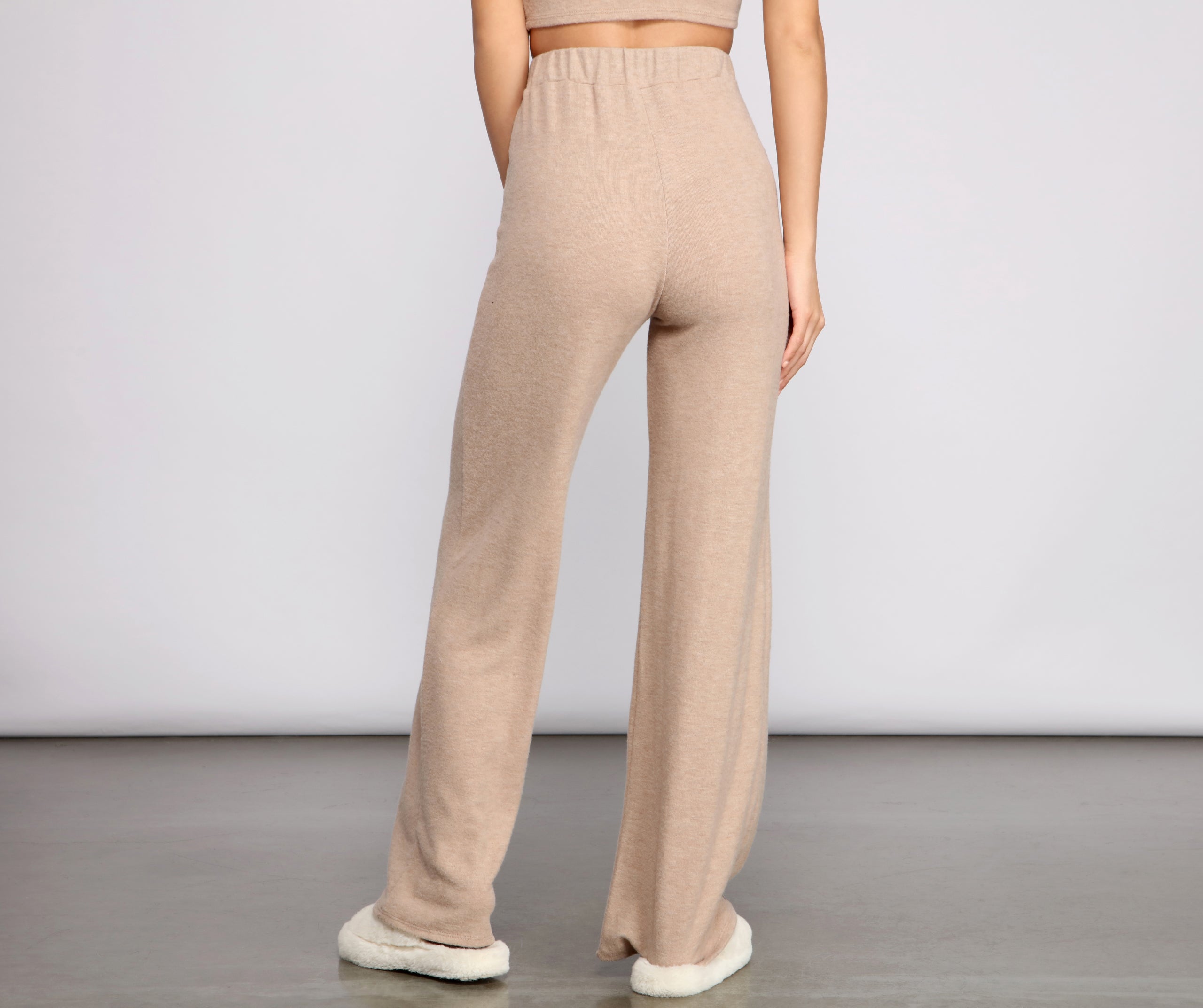 Taking Knit Easy Wide Leg Pajama Pants