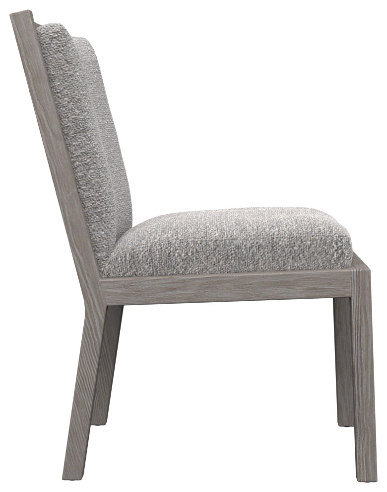 Bernhardt Trianon Ladderback Side Chair  Gris Finish   Modern   Dining Chairs   by Bernhardt Furniture Company  Houzz