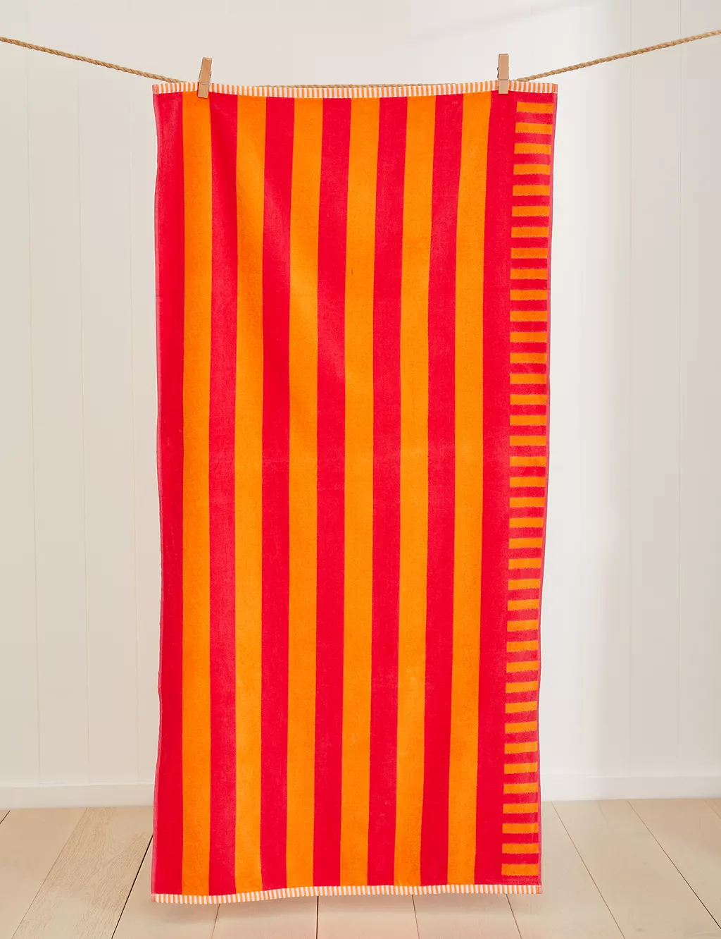 Pure Cotton Striped Beach Towel