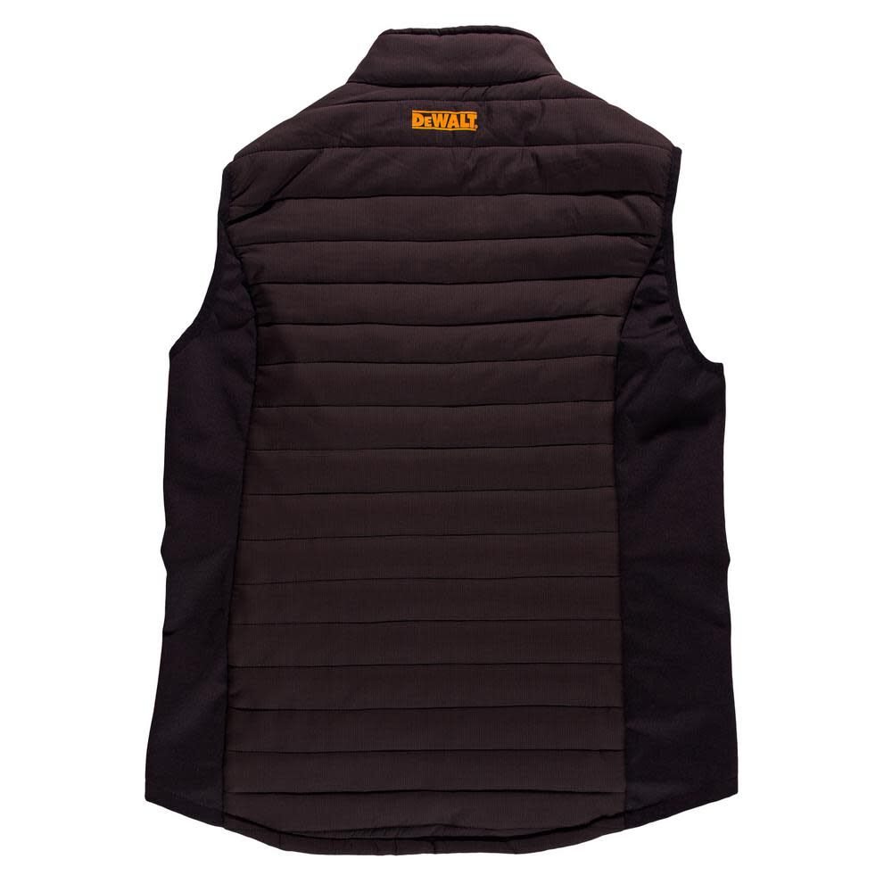 DEWALT Hybrid Fleece Vest Nylon/Polyester Black Medium DXWW50006-BLK-MED from DEWALT