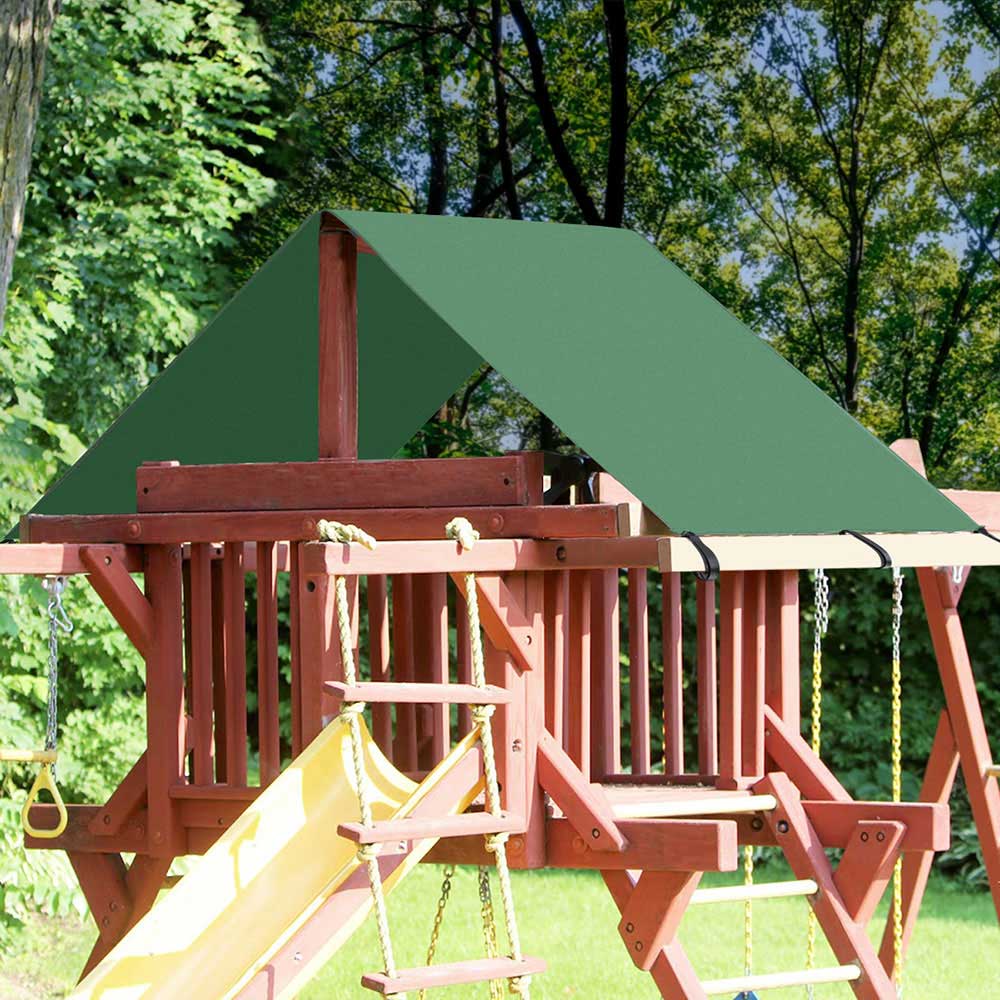 Yescom Swing Set Canopy Cover Top Outdoor Playsets 43