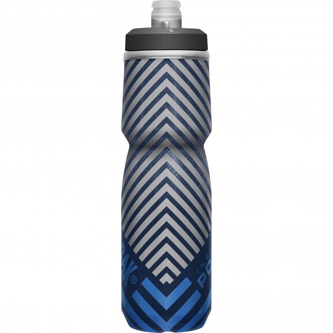 Camelbak Podium Chill Outdoor Water Bottle - 24oz - Navy Stripe - 2022