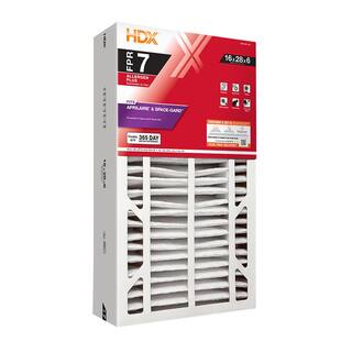 HDX 16 in. x 28 in. x 6 in. Space-Guard Replacement Pleated Air Filter (With Frame) FPR 7 HDX-A401BOX11-2