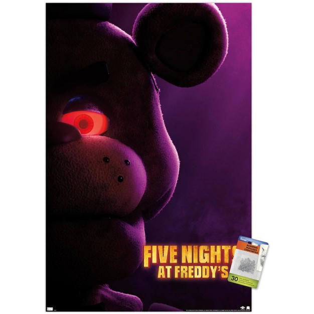 Trends International Five Nights At Freddy x27 s Movie Freddy One Sheet Unframed Wall Poster Prints