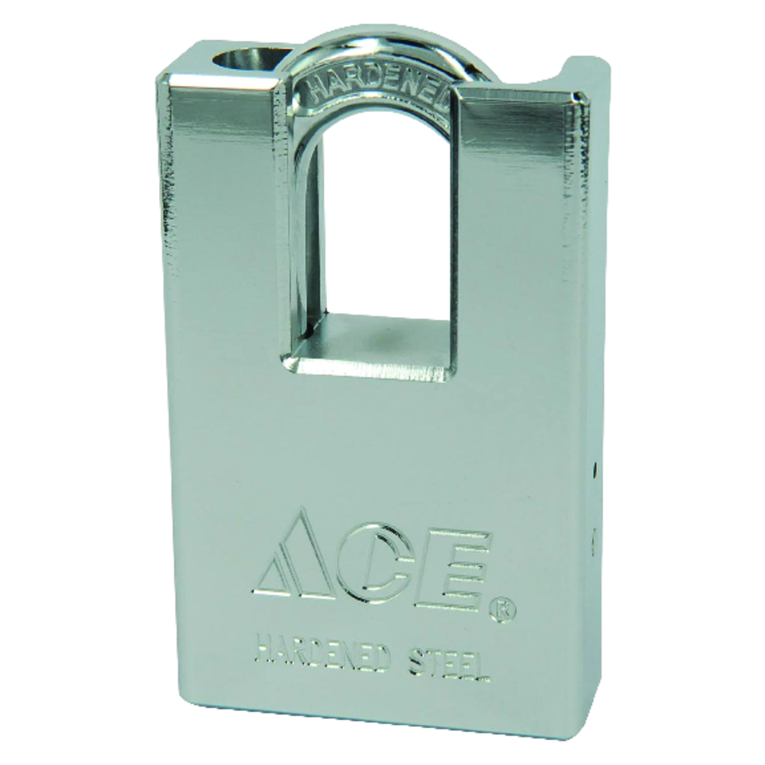 Ace 1-13/16 in. H X 2 in. W X 3/4 in. L Steel Double Ball Locking Shrouded Shackle Padlock