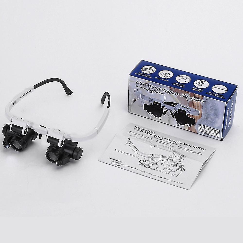 Led Glasses Magnifier