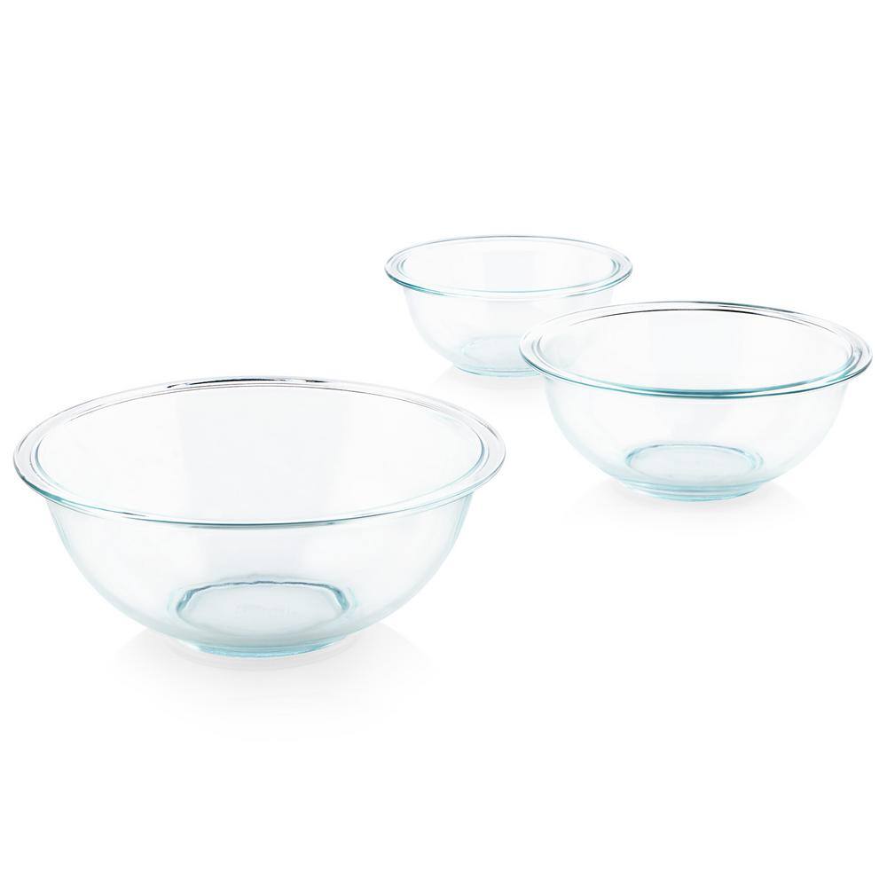 Pyrex Glass Mixing Bowl Set (3-Piece) 1118441