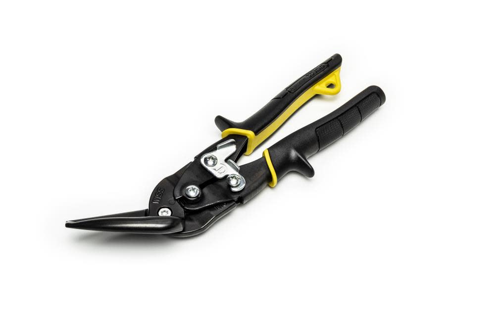 CRESCENT WISS Aviation Snips Offset Straight， Left and Right Cut 9 4/5 ;