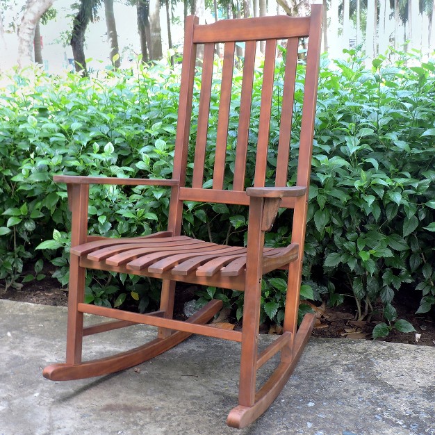 Traditional Rocking Chair Oil Based Stain Merry Products